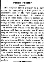 1889 Duplex Pencil Sharpener discussed OM.jpg (114640 bytes)